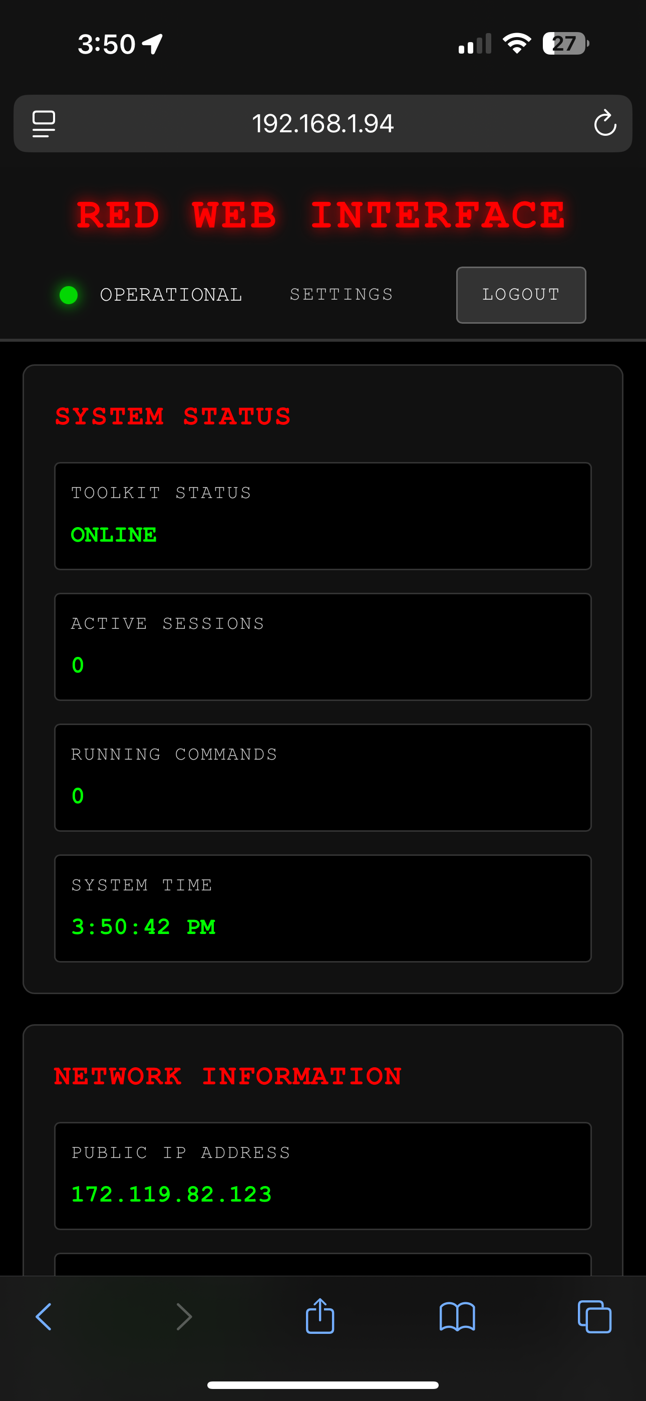 Mobile Login